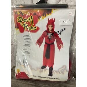 NWT Rubies Devil Robe Halloween Costume Size Medium 8-10